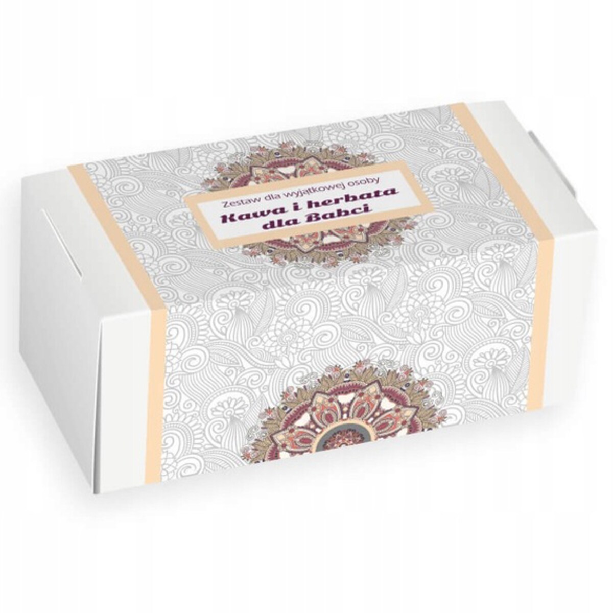 ZESTAW PREZENTOWY NA DZIEŃ BABCI PREZENT UPOMINEK 20 KAW I HERBAT DLA BABCI