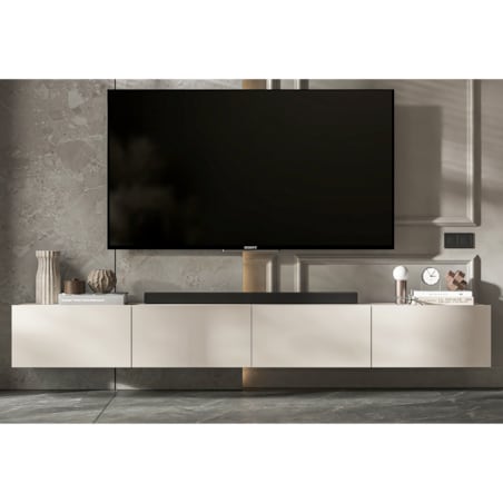 Szafka RTV Loft Wisząca Komoda RTV Kaszmir MAT 240 cm