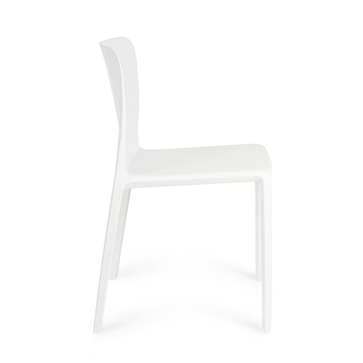 BIZZOTTO krzesło ogrodowe CHLORIS białe