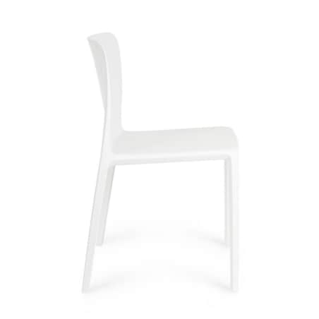 BIZZOTTO krzesło ogrodowe CHLORIS białe