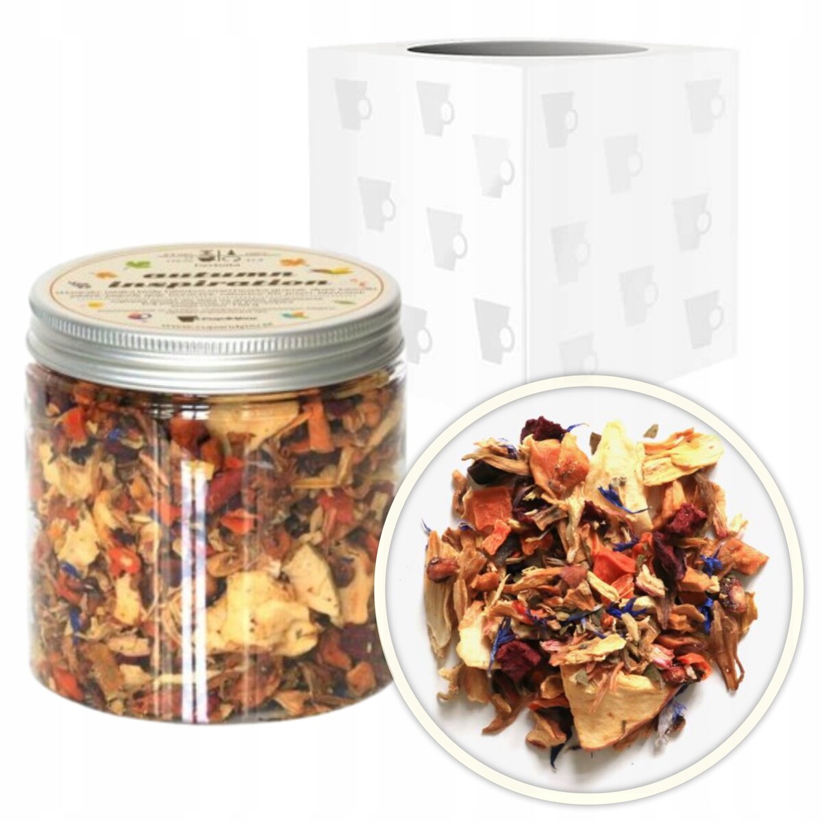 Jesienna rozgrzewająca herbata PREMIUM sypana mieszanka owocowa na jesień