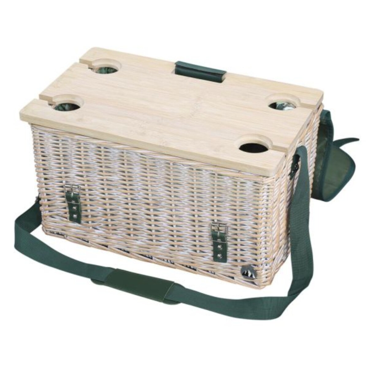 Kosz piknikowy ze stolikiem dla 4 os. Ponza Cilio