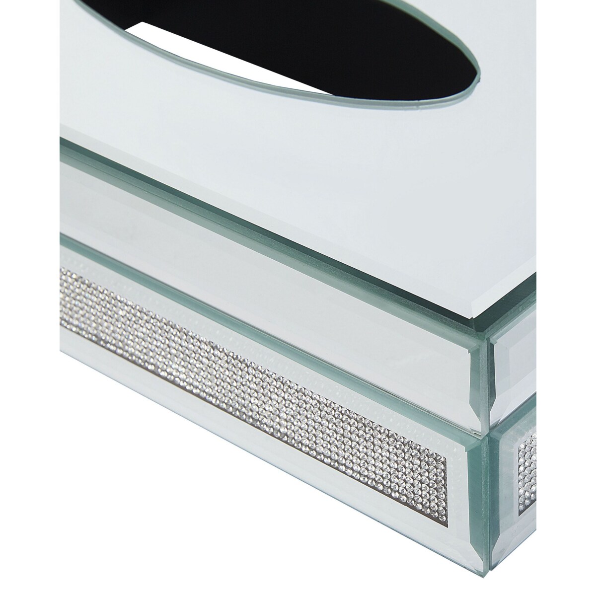 Ozdobny chustecznik srebrny CHARLY