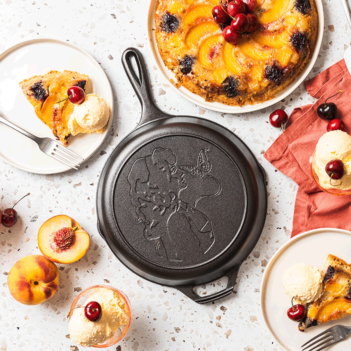 Patelnia żeliwna 26 cm Dolly Parton / Lodge