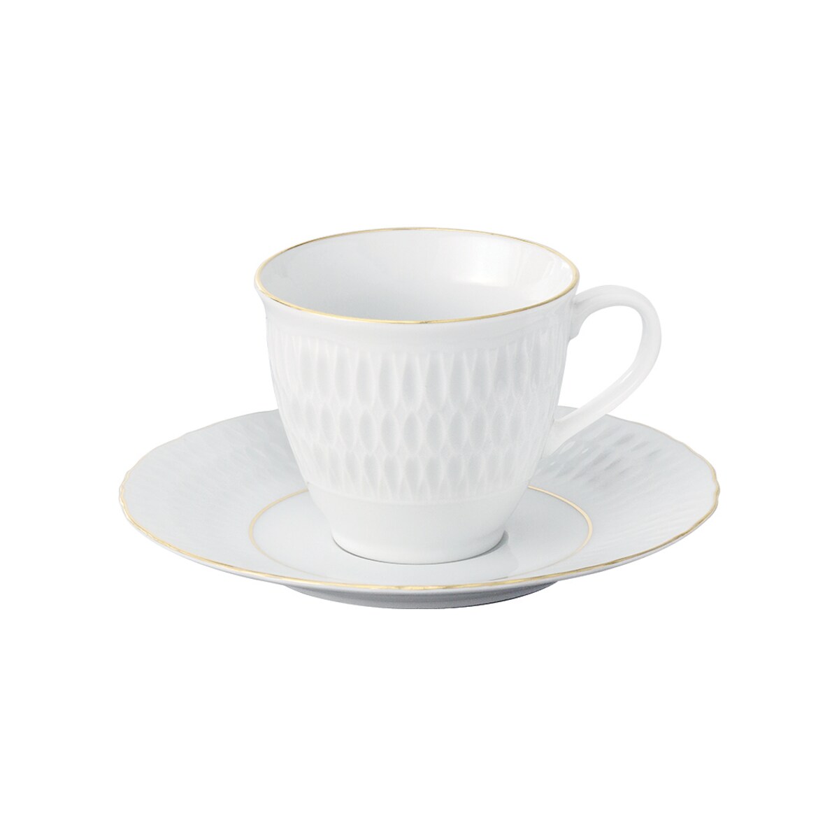 Garnitur do kawy dla 6 osób 18 el. Sofia Złota Linia 3604