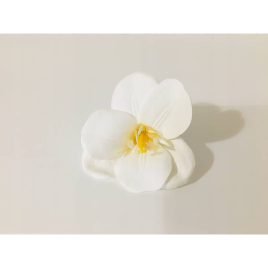 KWIATY MYDLANE MAGNOLIA do bukietów stroika flower box BIAŁA dekoracja