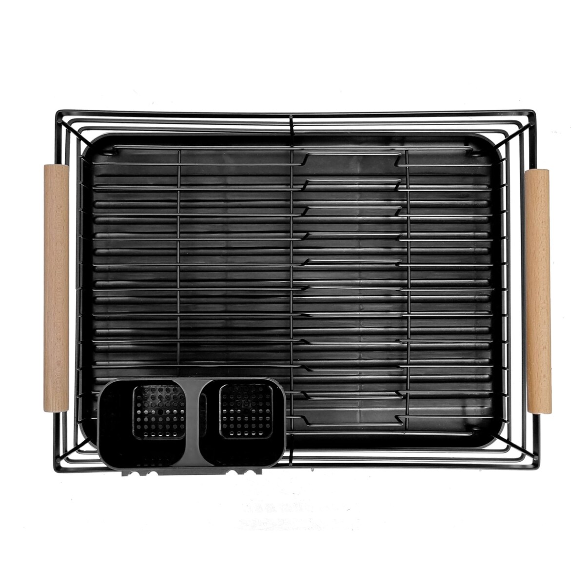 Suszarka do naczyń stojąca 42.5x32x15.5cm czarna KINGHOFF