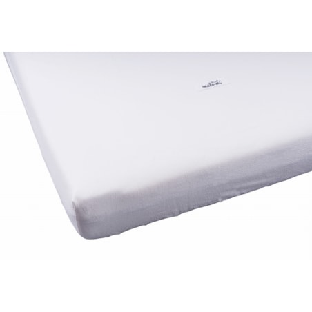 Prześcieradło washed cotton ecru - L