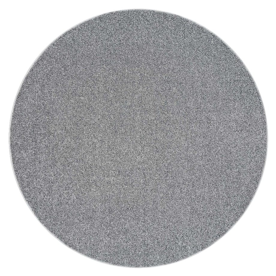 DYWAN koło MOORLAND szary koło 133 cm