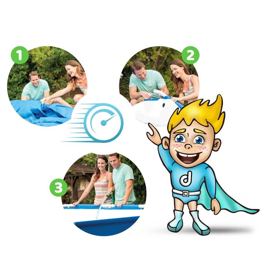 Basen ogrodowy stelażowy pompa 366x76 Bestway 16w1