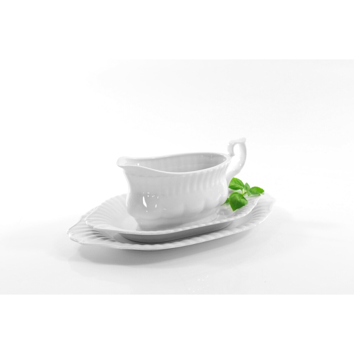 Serwis obiadowy dla 12 osób 44 el. Iwona Biała C000