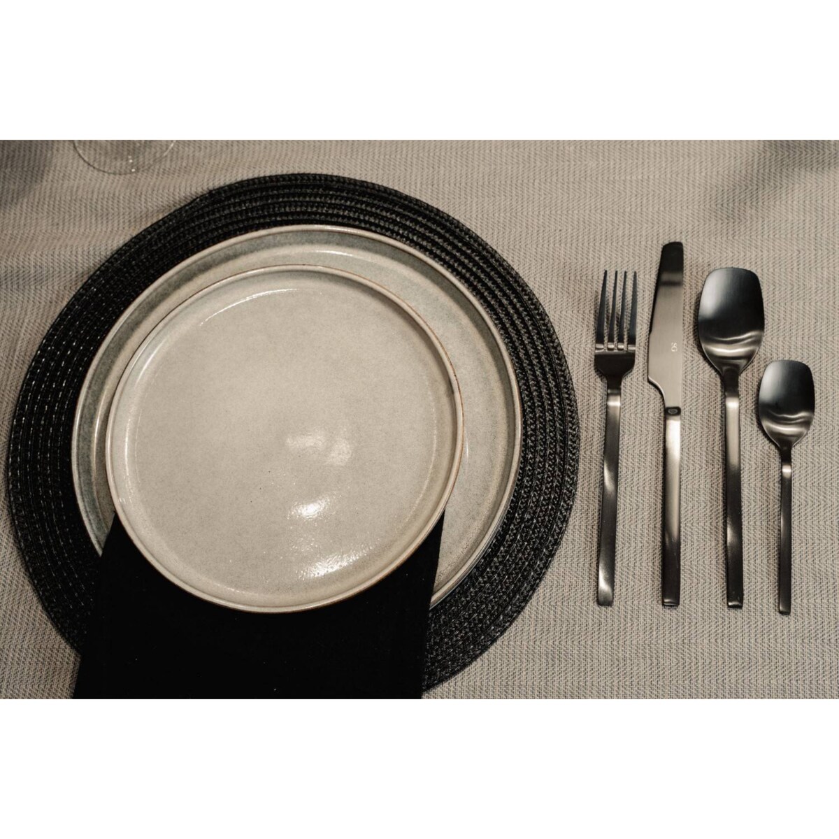 Zestaw sztućców ze stali nierdzewnej MODERN, 24 sztuki