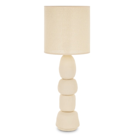 Lampa stołowa ceramiczna 68x25x25 cm PULUPULI-2