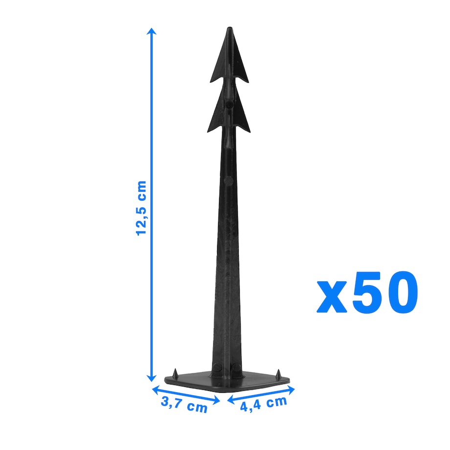 Agrowłóknina Agrotkanina 1X10 M Na Rośliny + Szpilki Kotwy 12,5 Cm