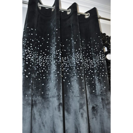 zasłona welurowa potłuczone szkło 140x250 cm