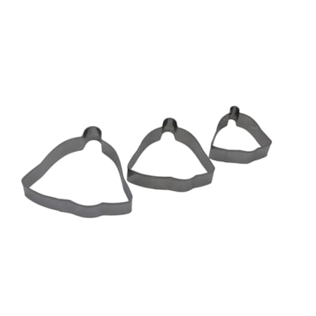 Zestaw wykrawaczy do ciastek pierników dzwonek 3-ele BRUNBESTE