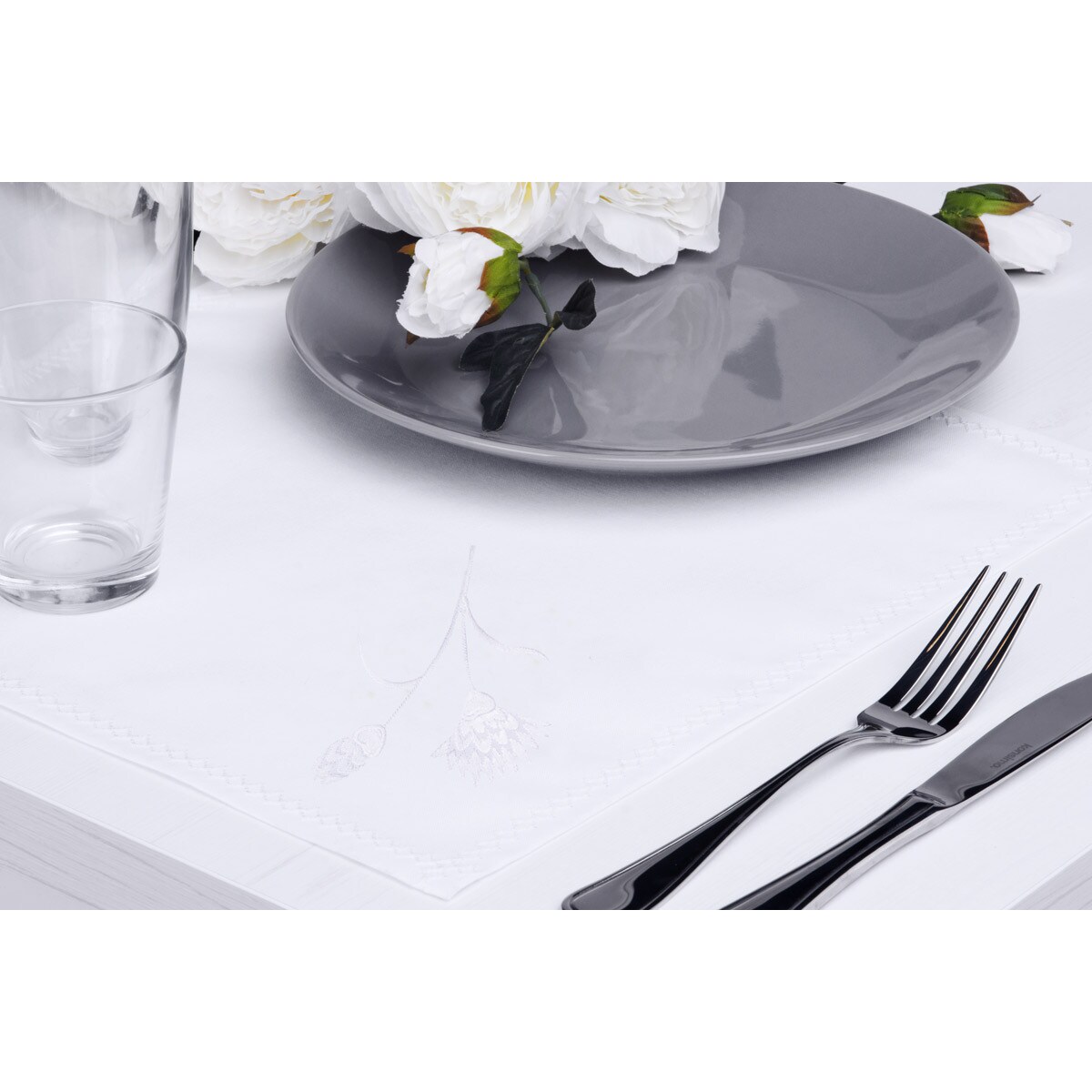 Konsimo ASTERI Podkładka plamoodporna, biały