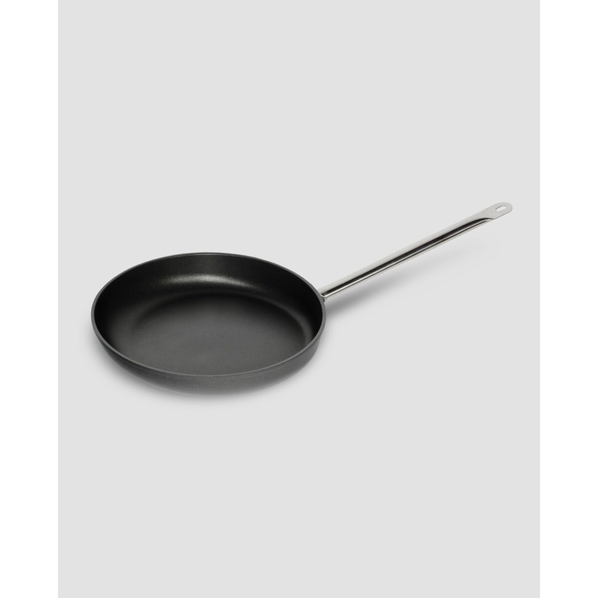 Patelnia z rączką ze stali nierdzewnej - Bez indukcji