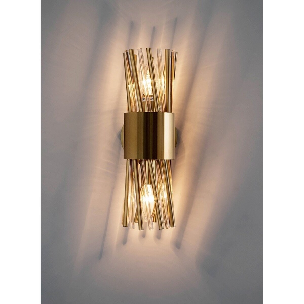Kinkiet lampa ścienna LORENZO złota