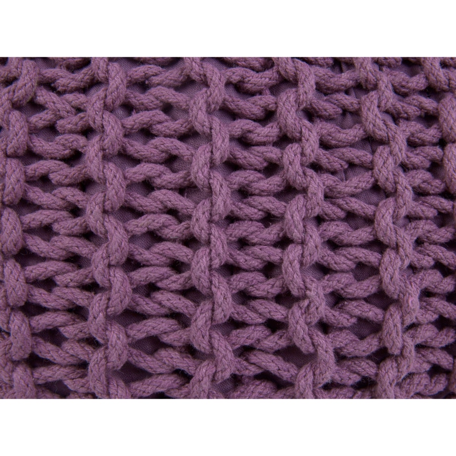 Puf 50 x 35 cm fioletowy CONRAD