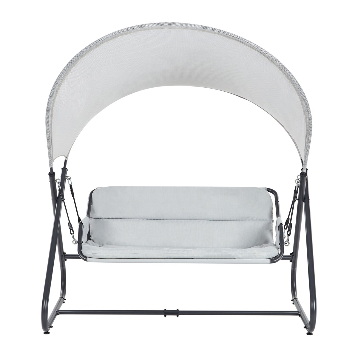 Huśtawka ogrodowa SOLAGNA Metal Jasnoszary
