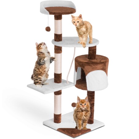 Drapak dla kota domek legowisko 112cm Pethaus