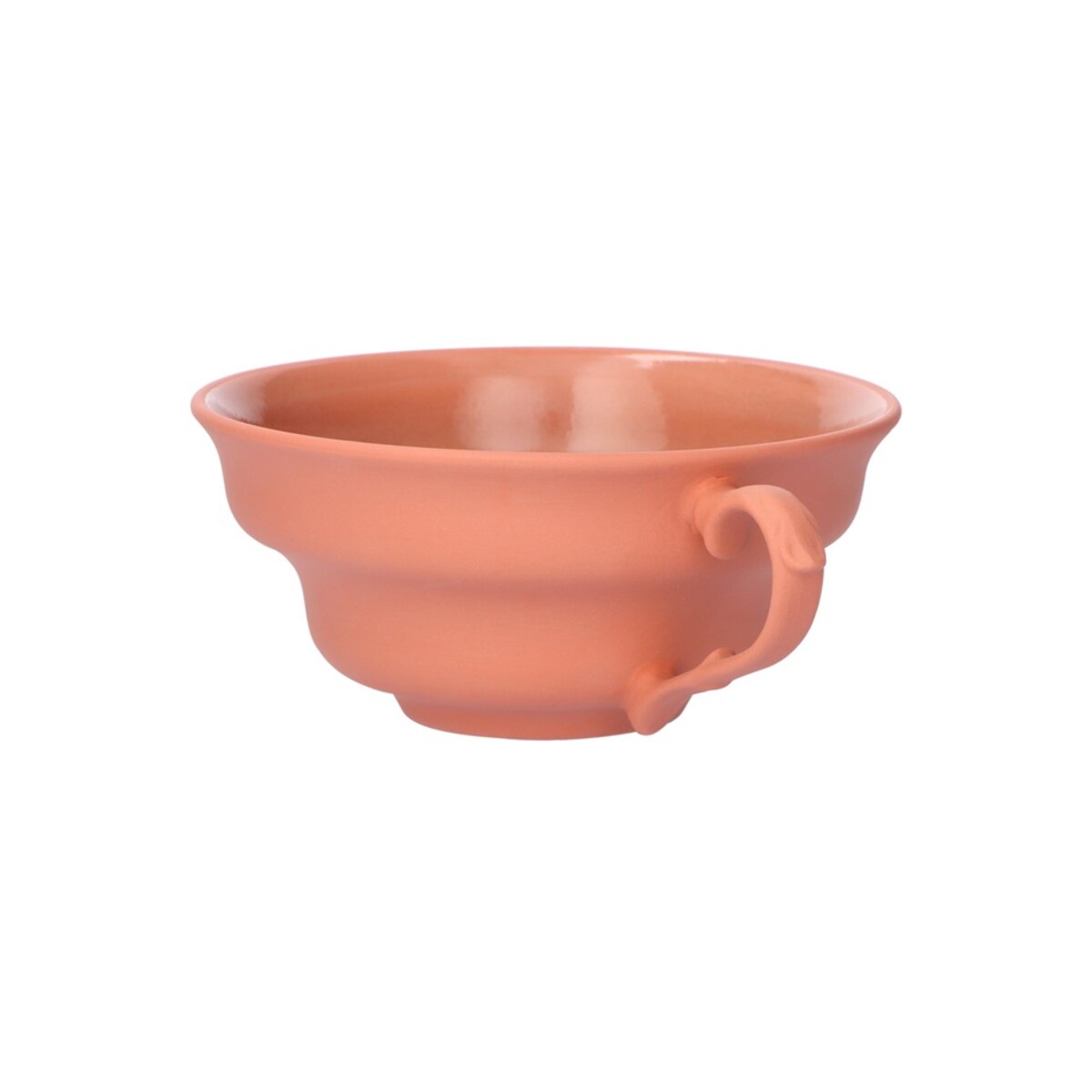 Filiżanka M 250 ml ze spodkiem ceglasty CD32