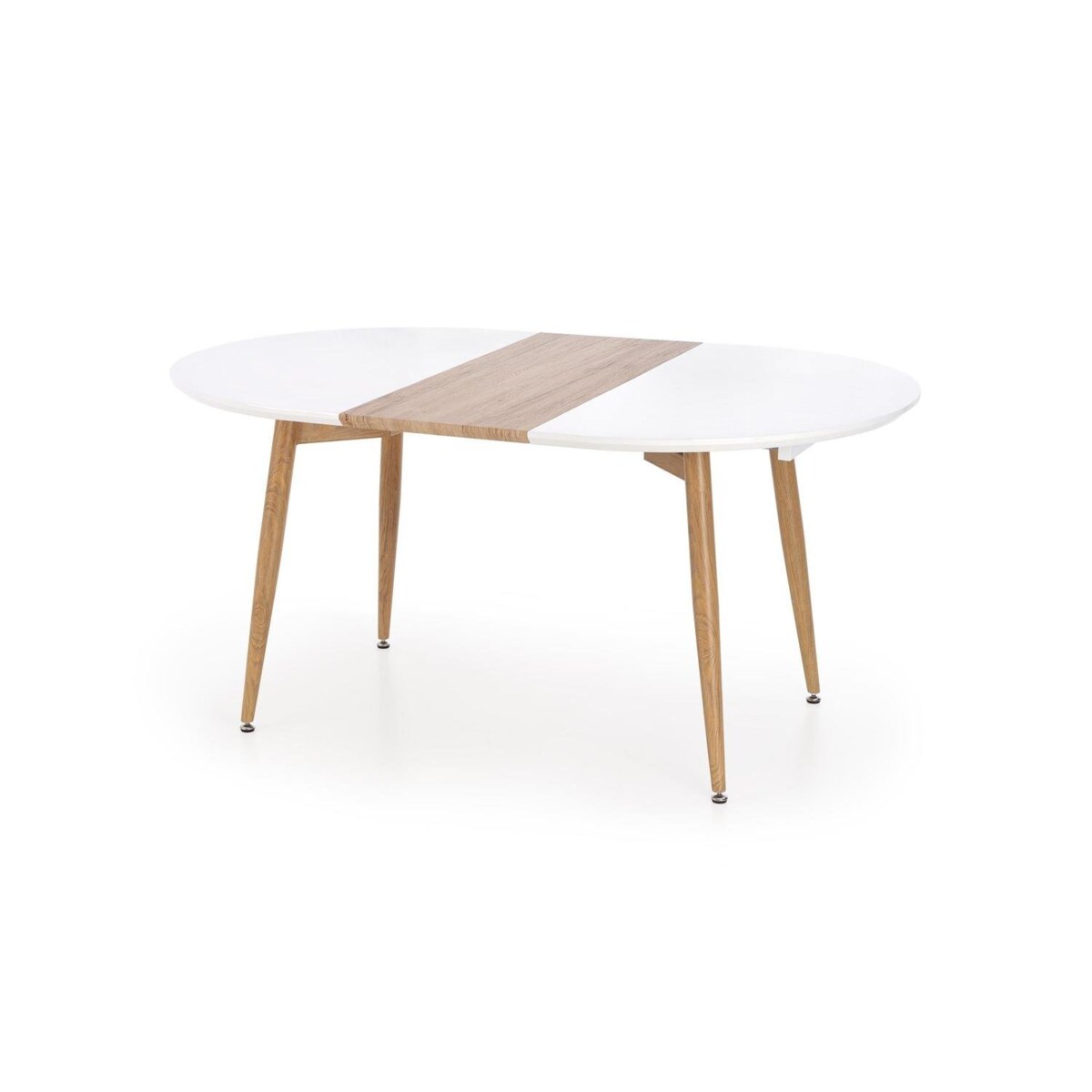 STÓŁ ROZKŁADANY Rebi 160-200 cm długości MDF I STAL