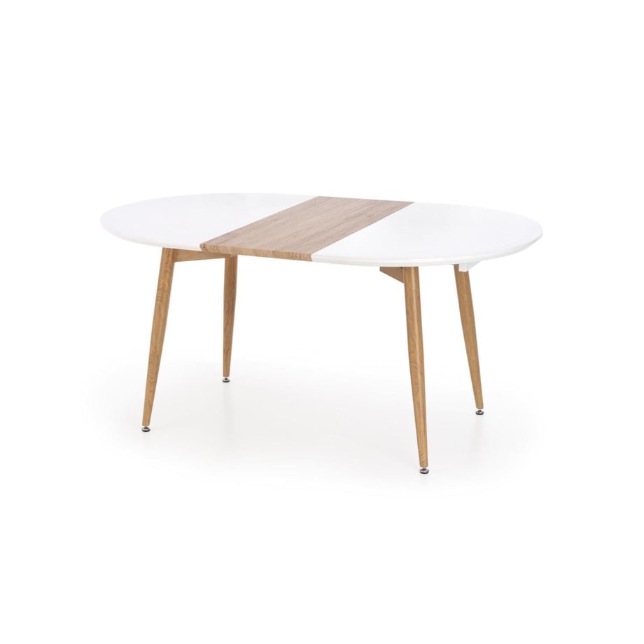 STÓŁ ROZKŁADANY Rebi 160-200 cm długości MDF I STAL