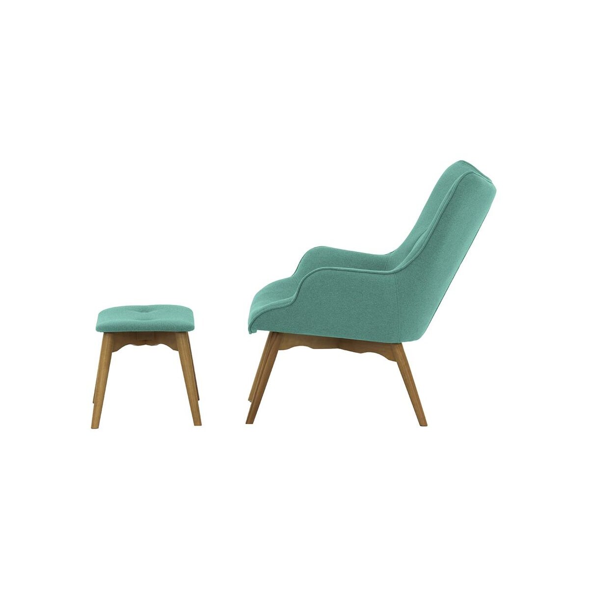 Fotel uszak z podnóżkiem Ducon-Ontario 83