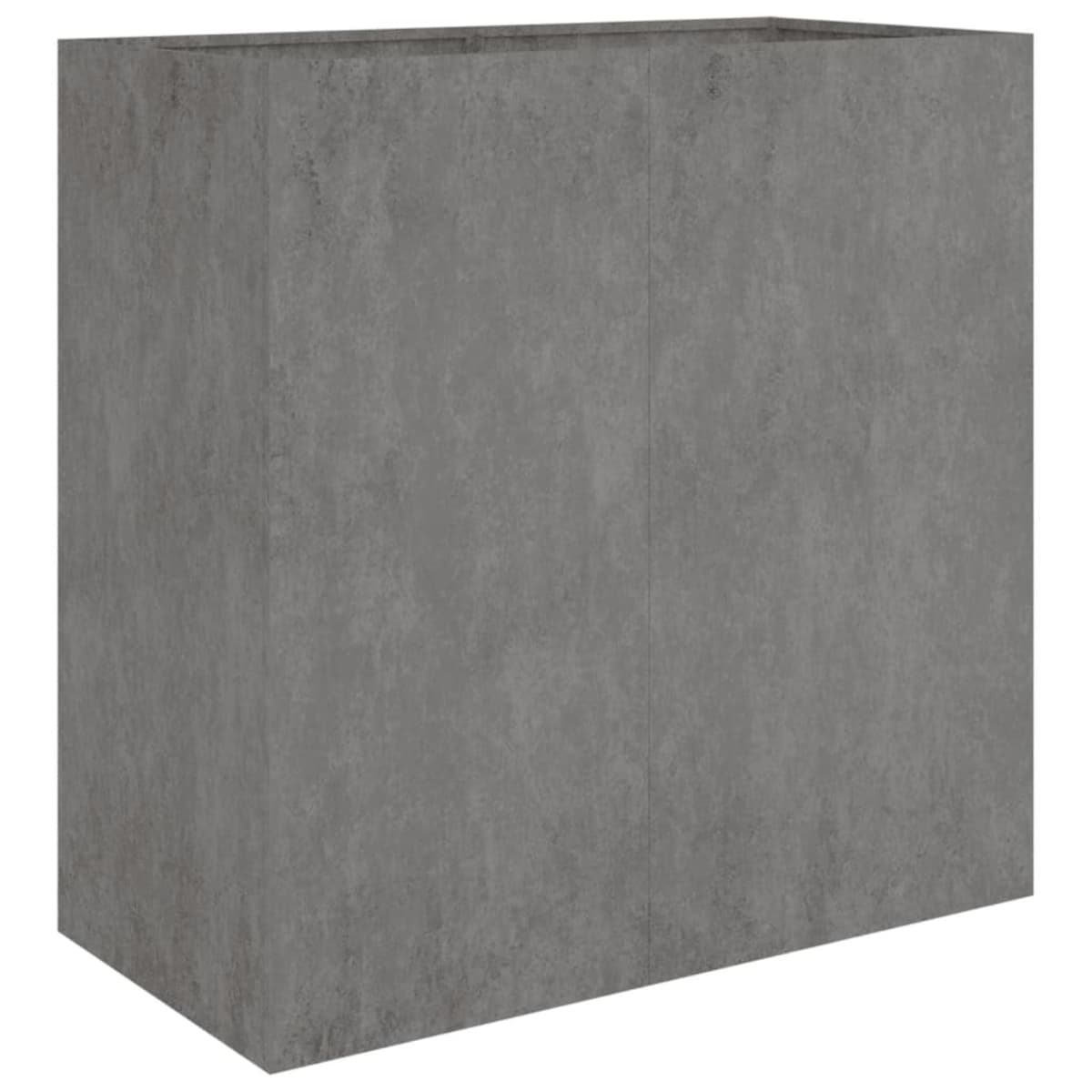 vidaXL Donica, 40x80x80 cm, stal kortenowska
