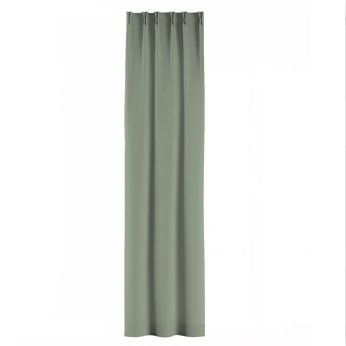 Zasłona na haczykach flex podwójnych 130x260 szałwiowy