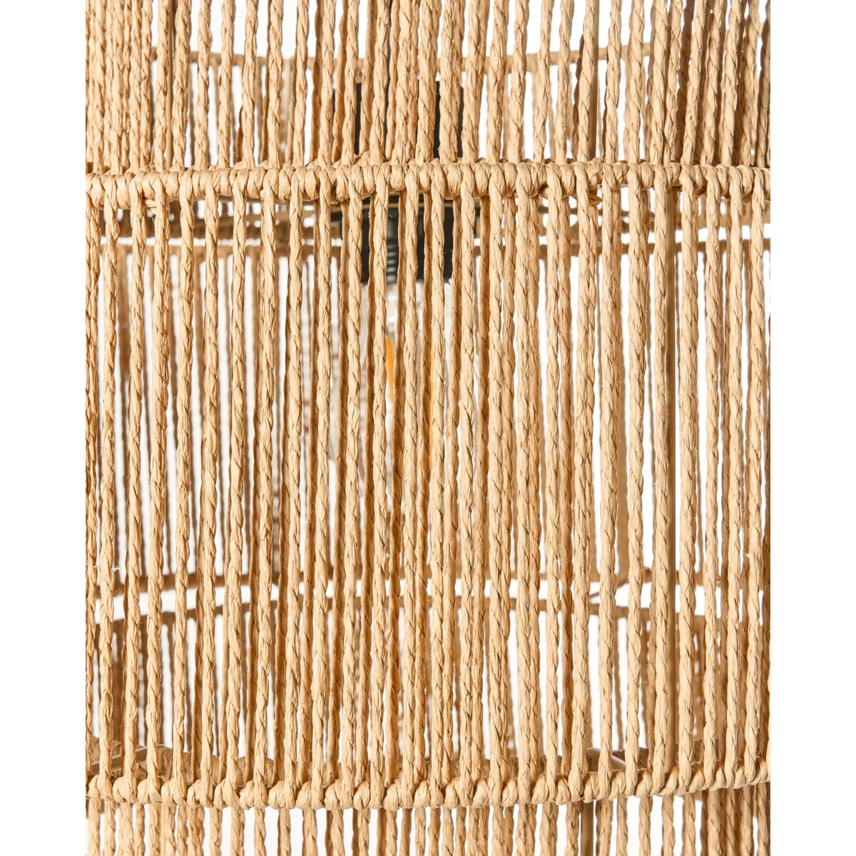 Lampa wisząca WOKIRO Papierowa plecionka Naturalny