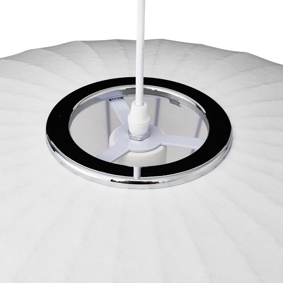 Lampa wisząca SILK FLAT biała 60 cm
