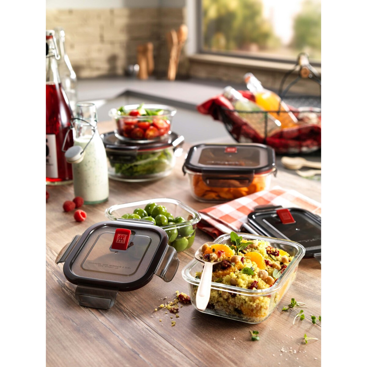 Pojemnik szklany prostokątny Zwilling Gusto - 600 ml