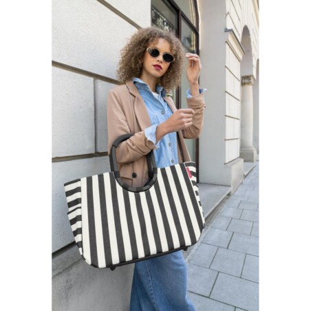 Torba LOOPSHOPPER L, summerstripes black