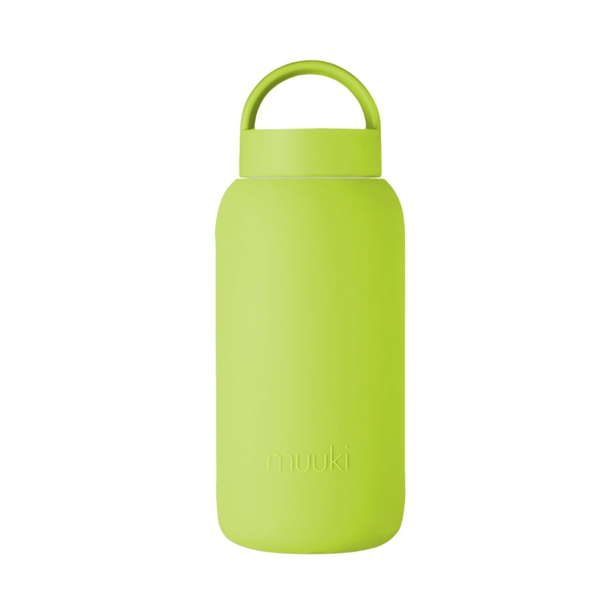 MUUKI DAILY BOTTLE szklana butelka na wodę 720 ml, Electric Lime