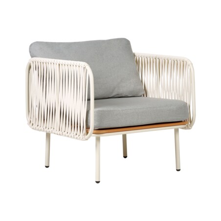 Krzesło ogrodowe Szary SENISE