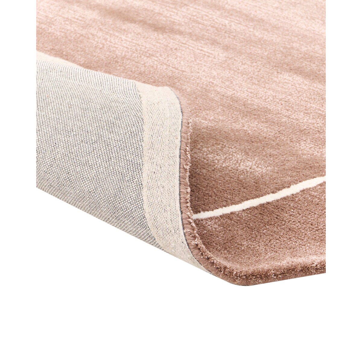 Dywan DERA Brązowy 160 x 230 cm Wiskoza