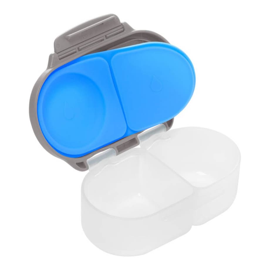 Śniadaniówka do szkoły i przedszkola - snackbox na jedzenie i przekąski dla dzieci Blue Slate b.box