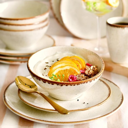 VILLA ITALIA Talerz płytki ceramiczny 27 cm RUSTICO