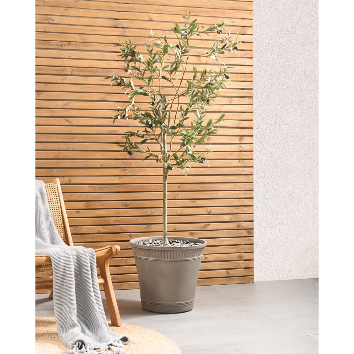 Doniczka CISTUS Plastik Szary