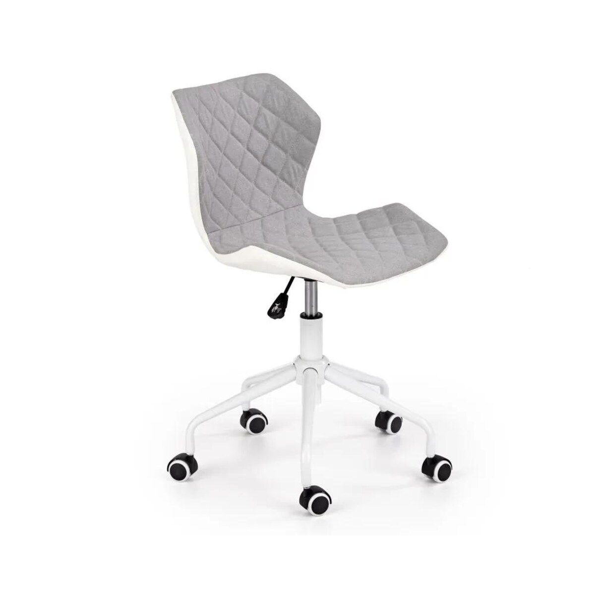 Fotel dla dziecka MATRIX 3 jasno szary/biały