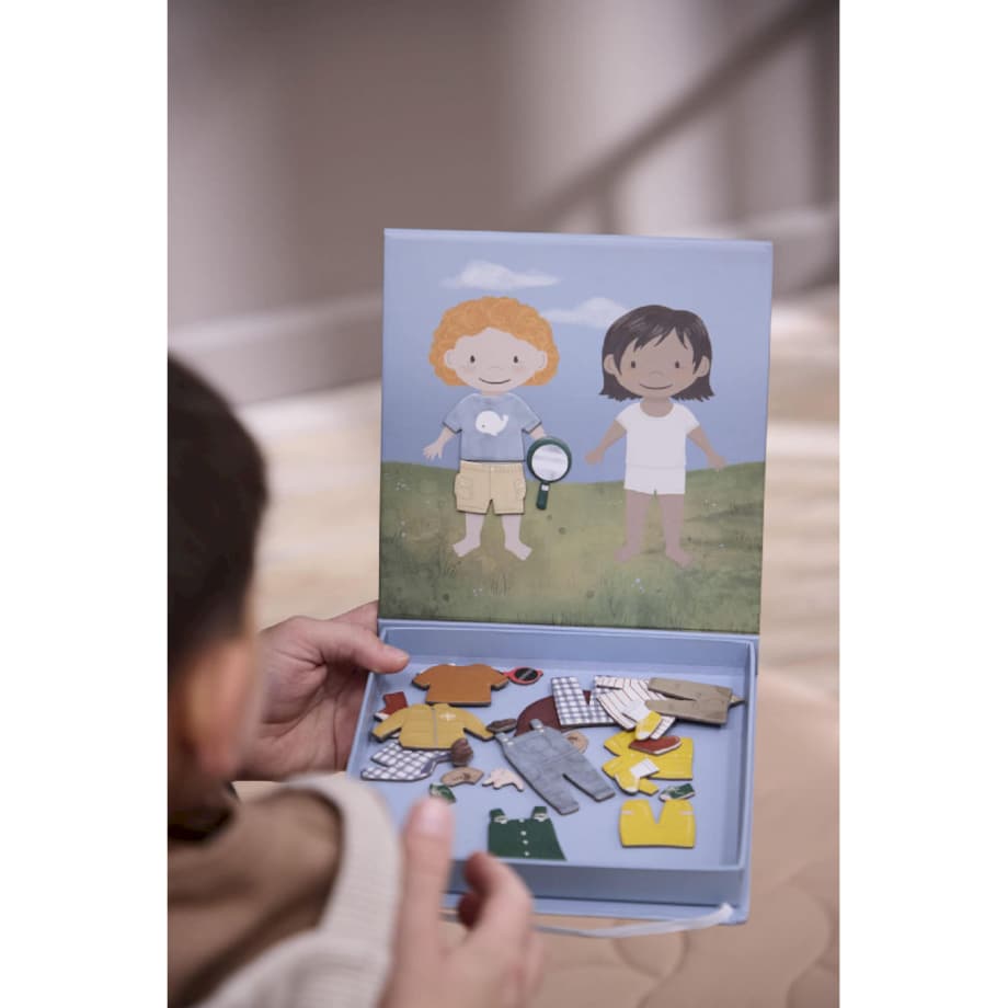 Filibabba Układanka magnetyczna Dress-up - Get ready for your adventure