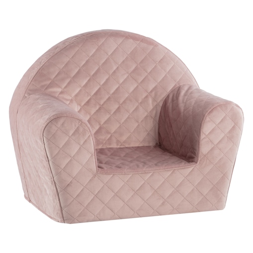 Fotelik Mati, zgaszony róż, 52 x 34 x 41,5 cm, Posh Velvet