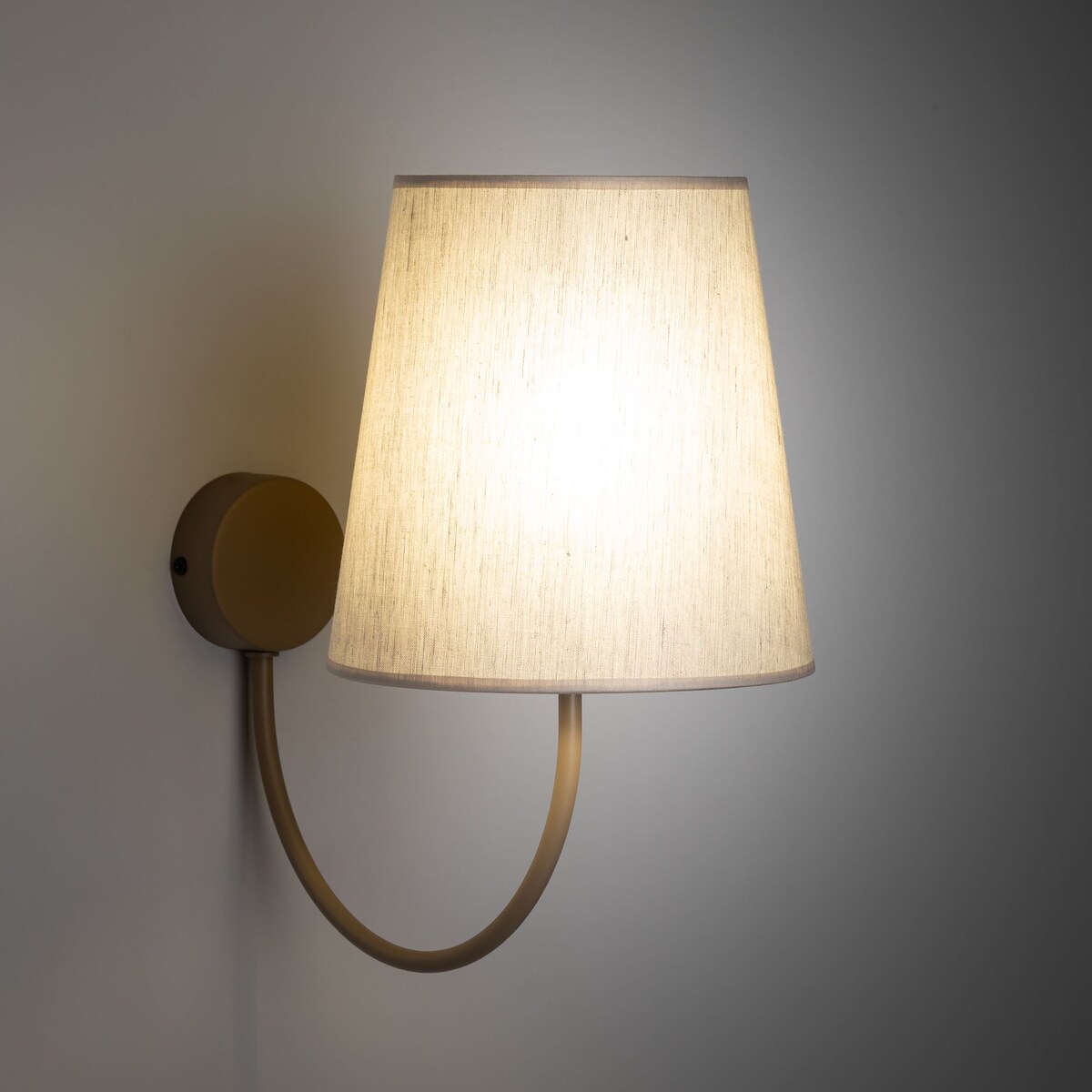 Kinkiet TK Lighting CANDI SABIA 11071 beżowy E27 – elegancka lampa ścienna do salonu, sypialni i korytarza