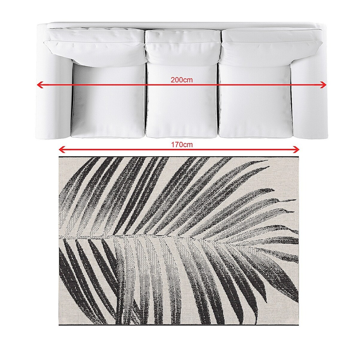 Dywan Lineo beige/black 120x170cm, 120 x 170 cm