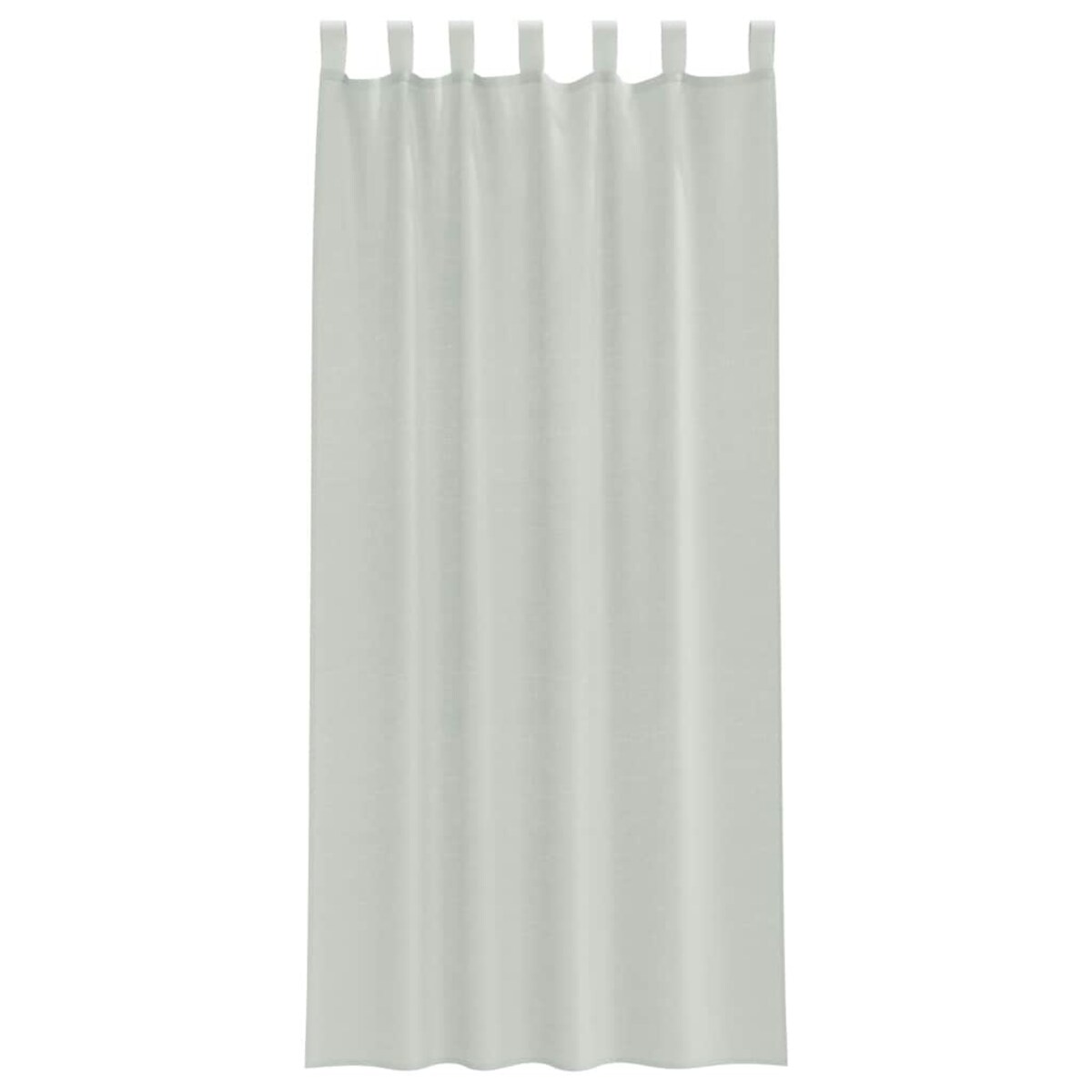 vidaXL Zasłony woalowe z pętelkami 2 szt. Jasnoszary 140x245 cm