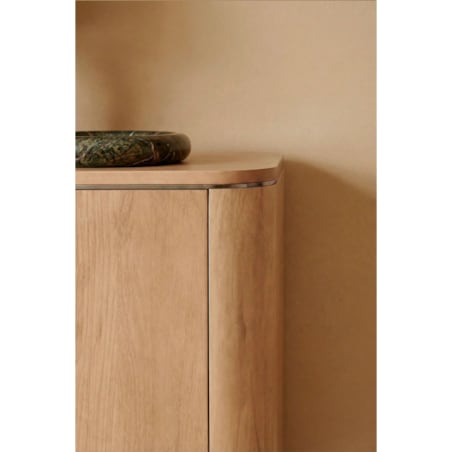 Komoda z drewna mango i stali, 160 cm, Osaka