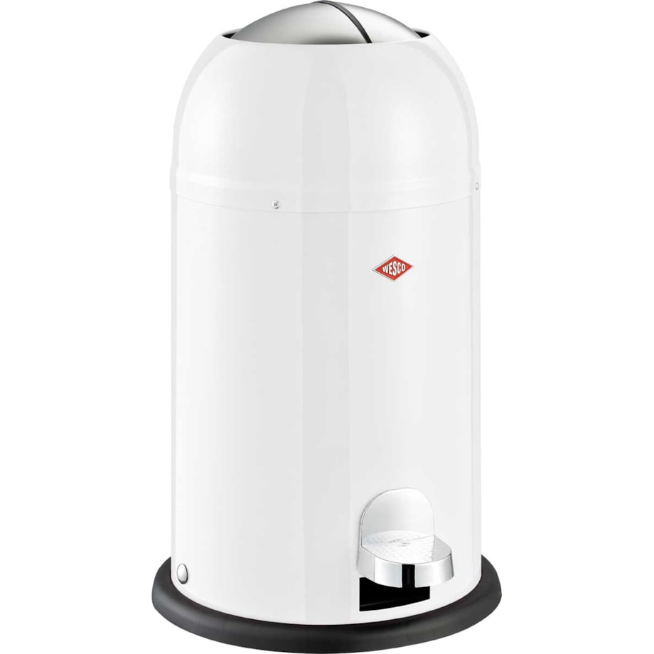 Kosz na śmieci biały 12l Kickmaster Jr. Wesco